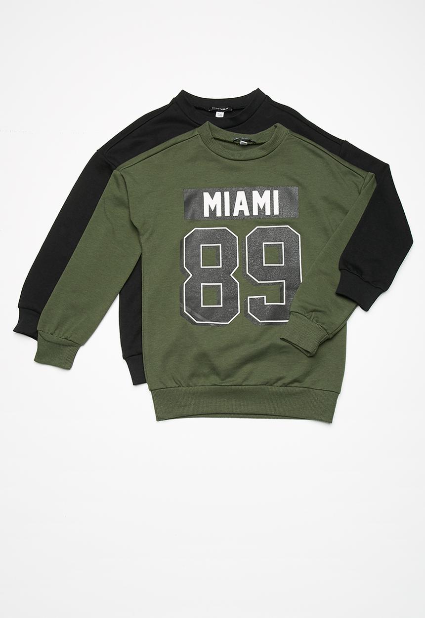 basicthread - Kids boys 2 pack sweat top