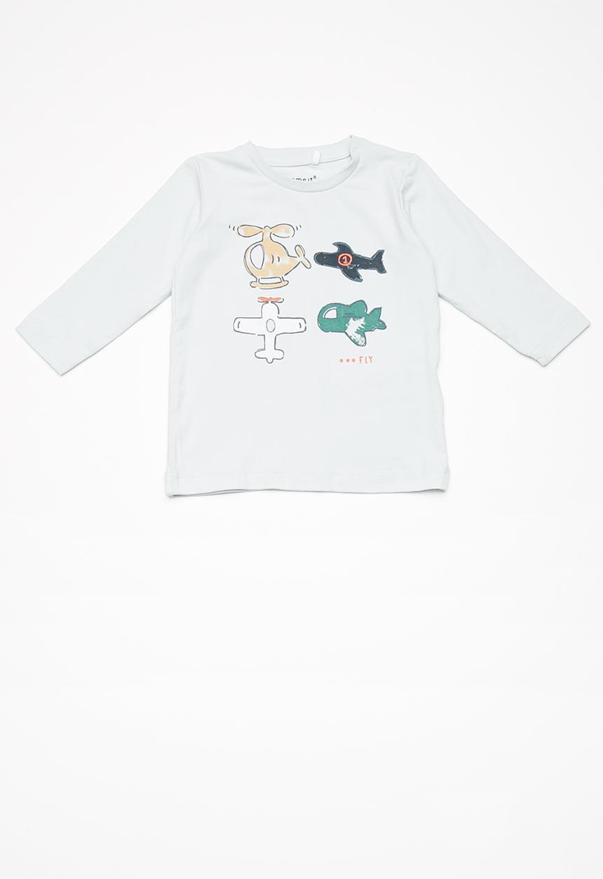 Name It - Irlo long sleeve top - baby blue