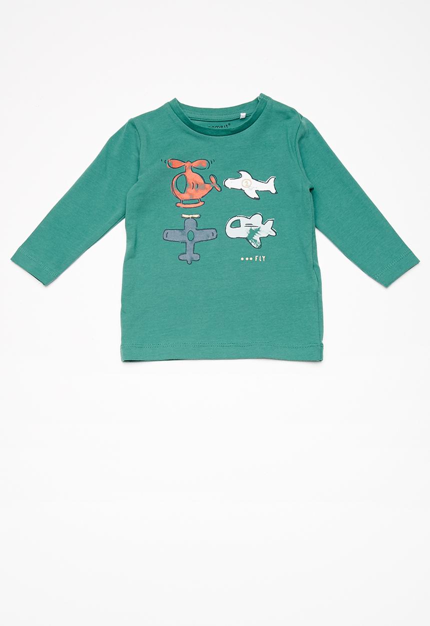 Name It - Irlo long sleeve top - green