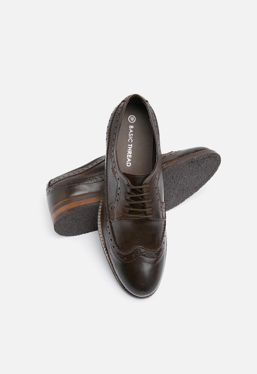 basicthread - Keowyn fabian leather brogue