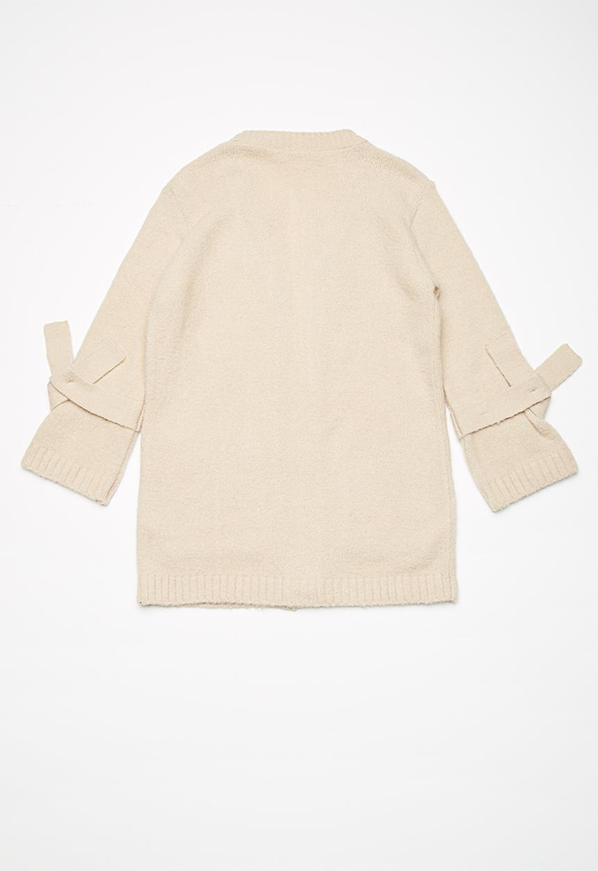 dailyfriday - Kids tie cuff fluffy knit