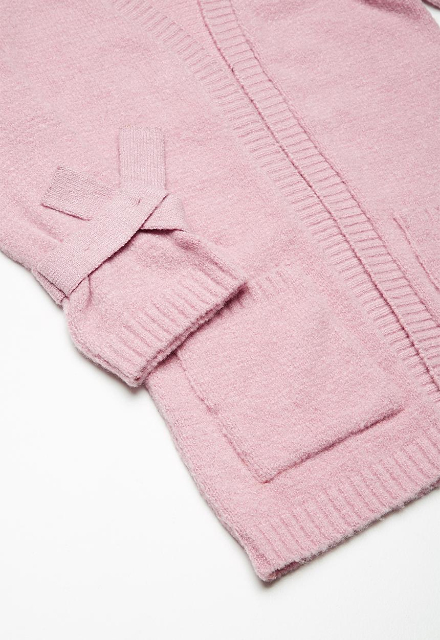 dailyfriday - Kids tie cuff fluffy knit