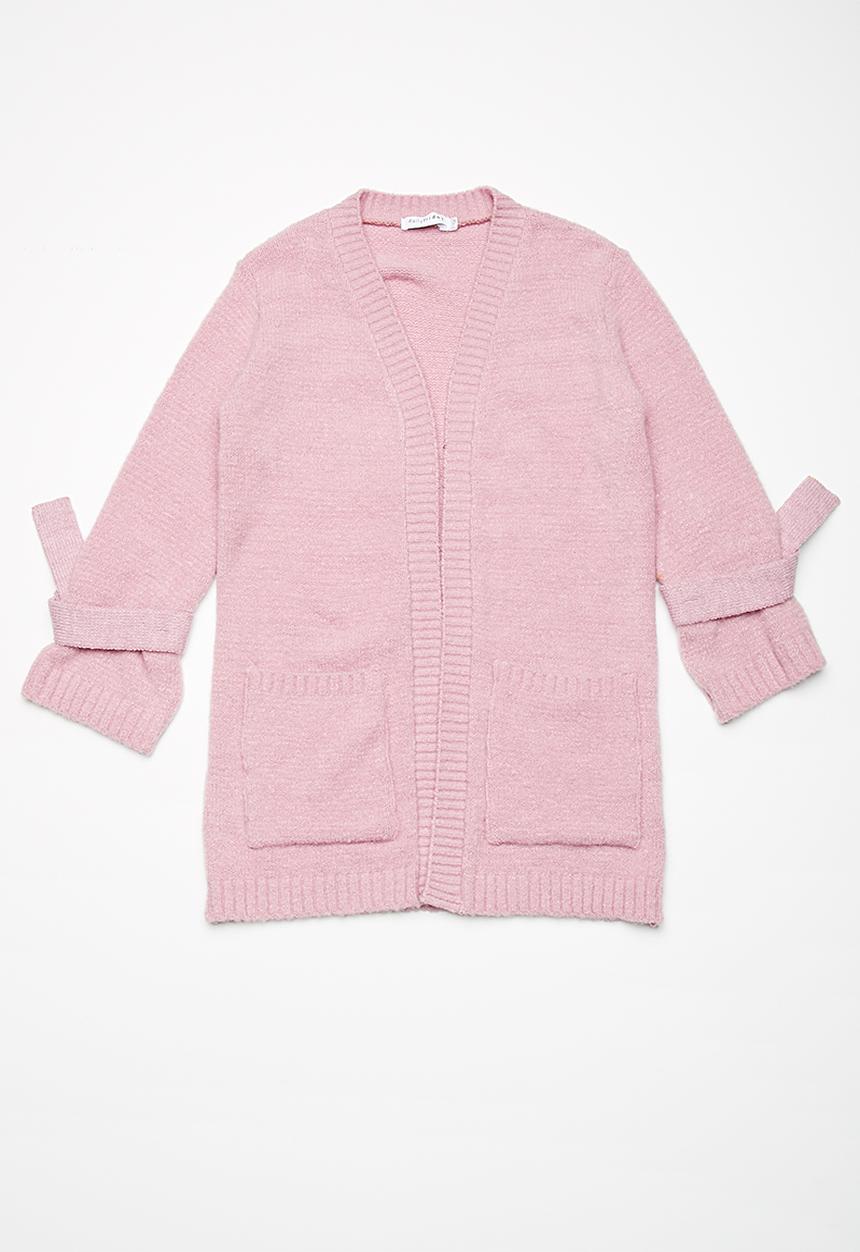 dailyfriday - Kids tie cuff fluffy knit