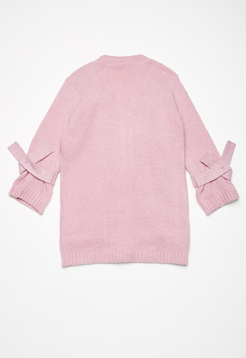 dailyfriday - Kids tie cuff fluffy knit