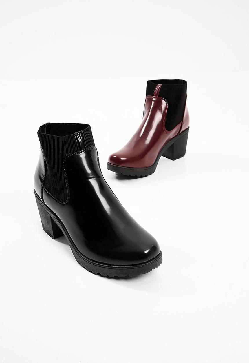 Missguided - High shine chunky chelsea boot