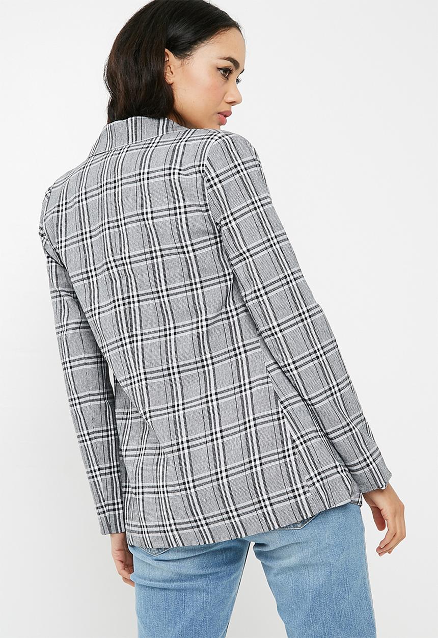 Missguided - Printed longline blazer