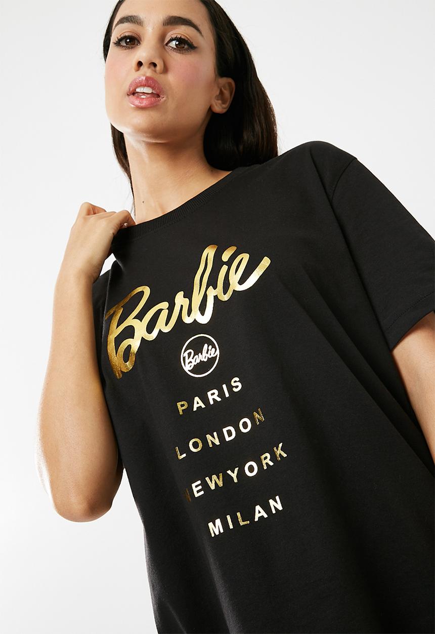 Missguided - Barbie x Missguided logo t-shirt