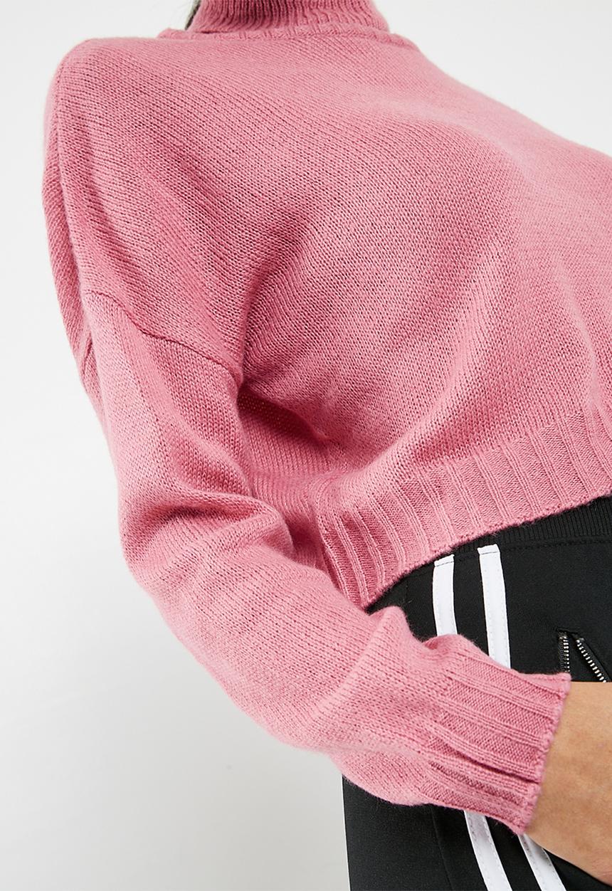 Missguided - Roll neck crop jumper