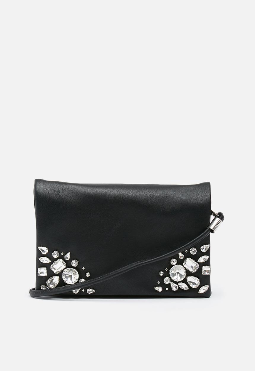 New Look - Esther embellished xbody clutch