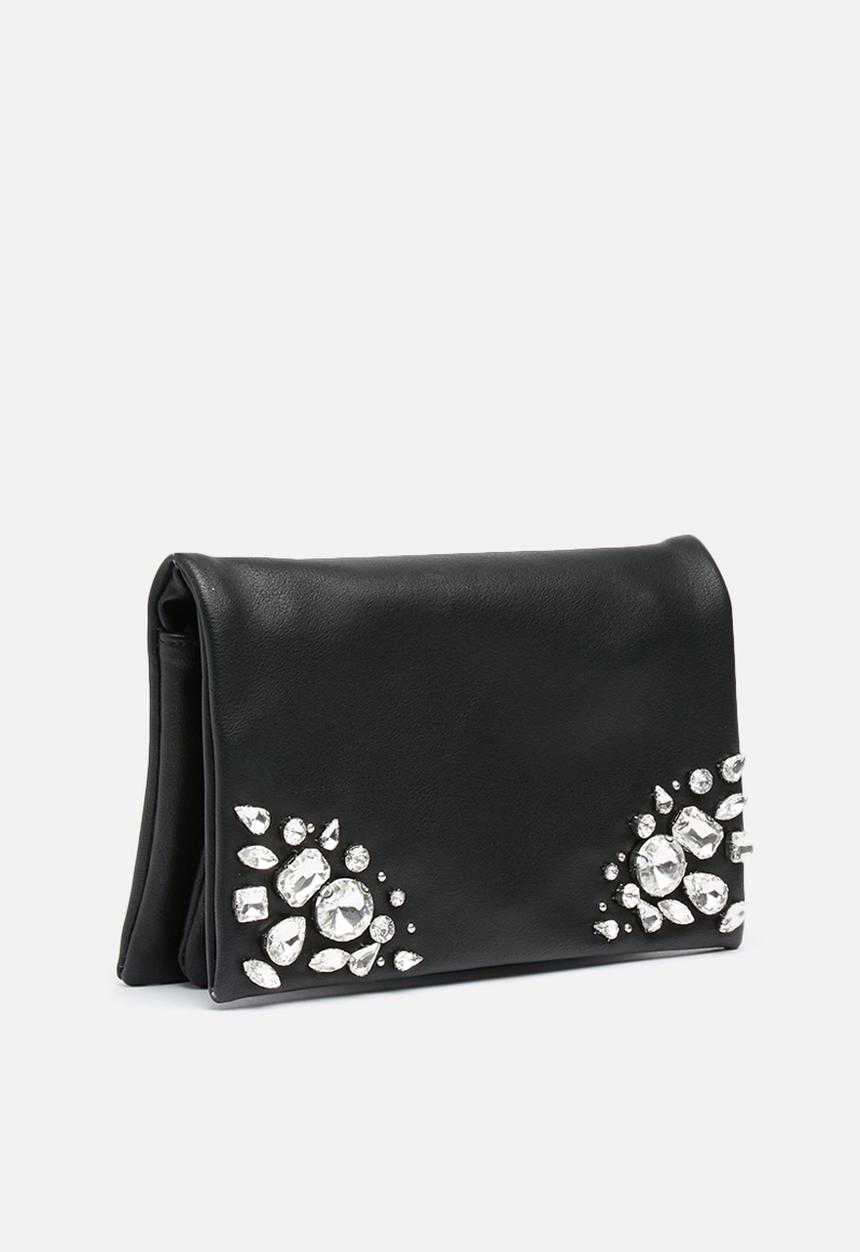 New Look - Esther embellished xbody clutch