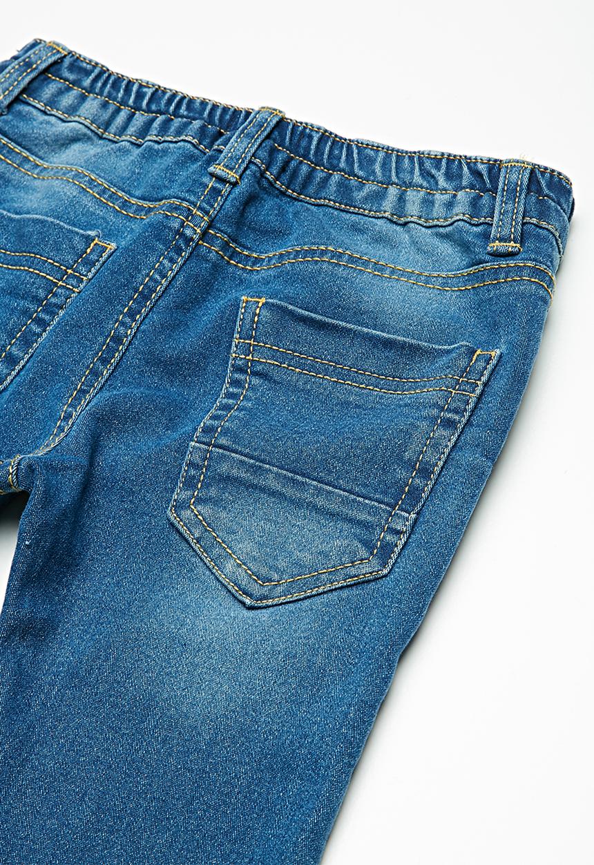 basicthread - Kids skinny patch denim