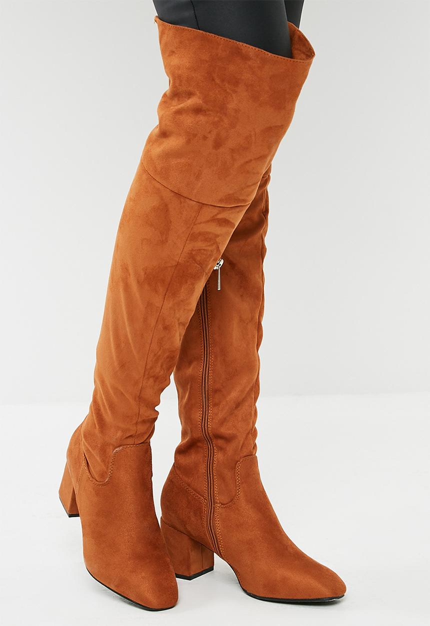 dailyfriday - Over the knee boot - tan