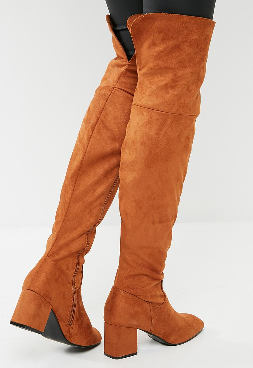 dailyfriday - Over the knee boot - tan