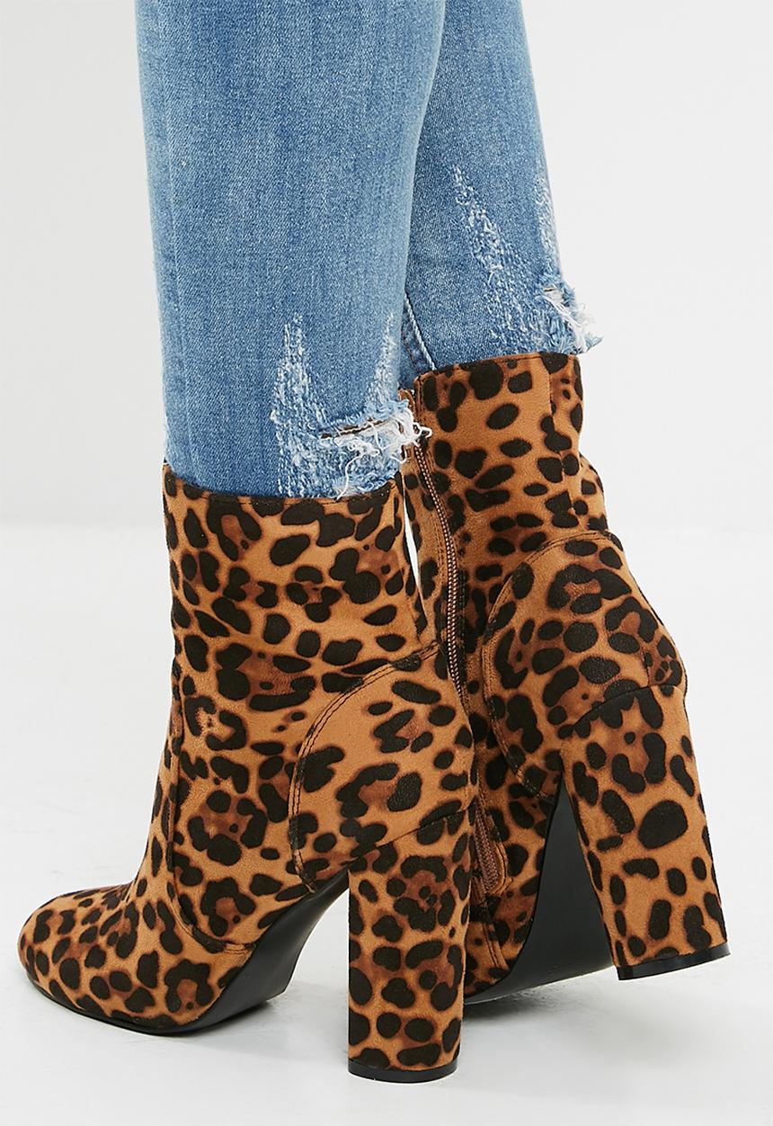 dailyfriday - Animal print boot - leopard
