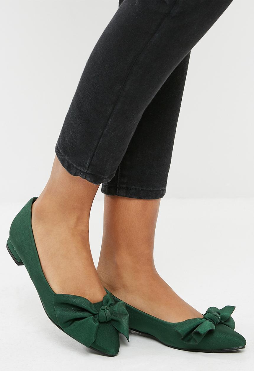 dailyfriday - Bow detail pump - green