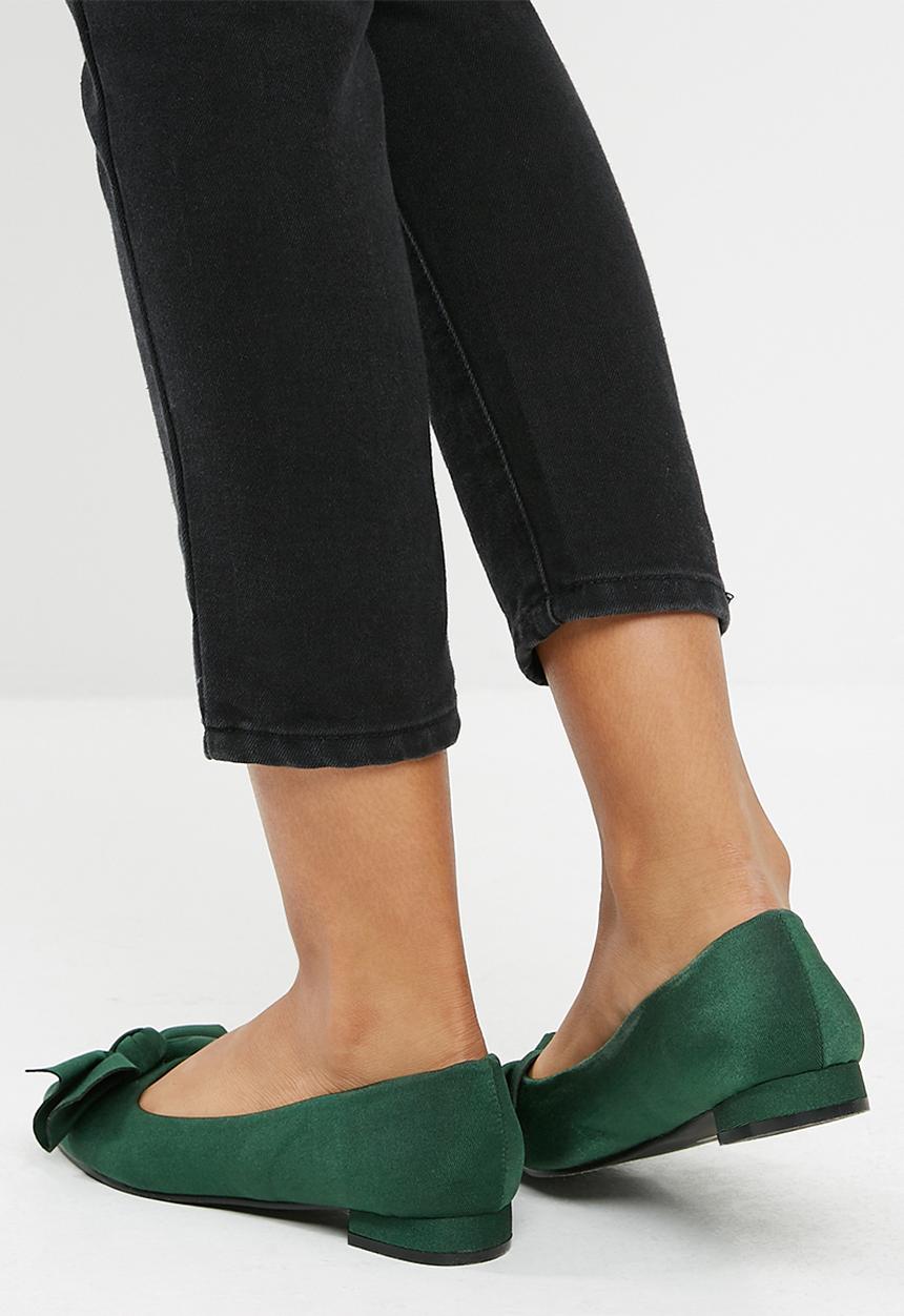dailyfriday - Bow detail pump - green