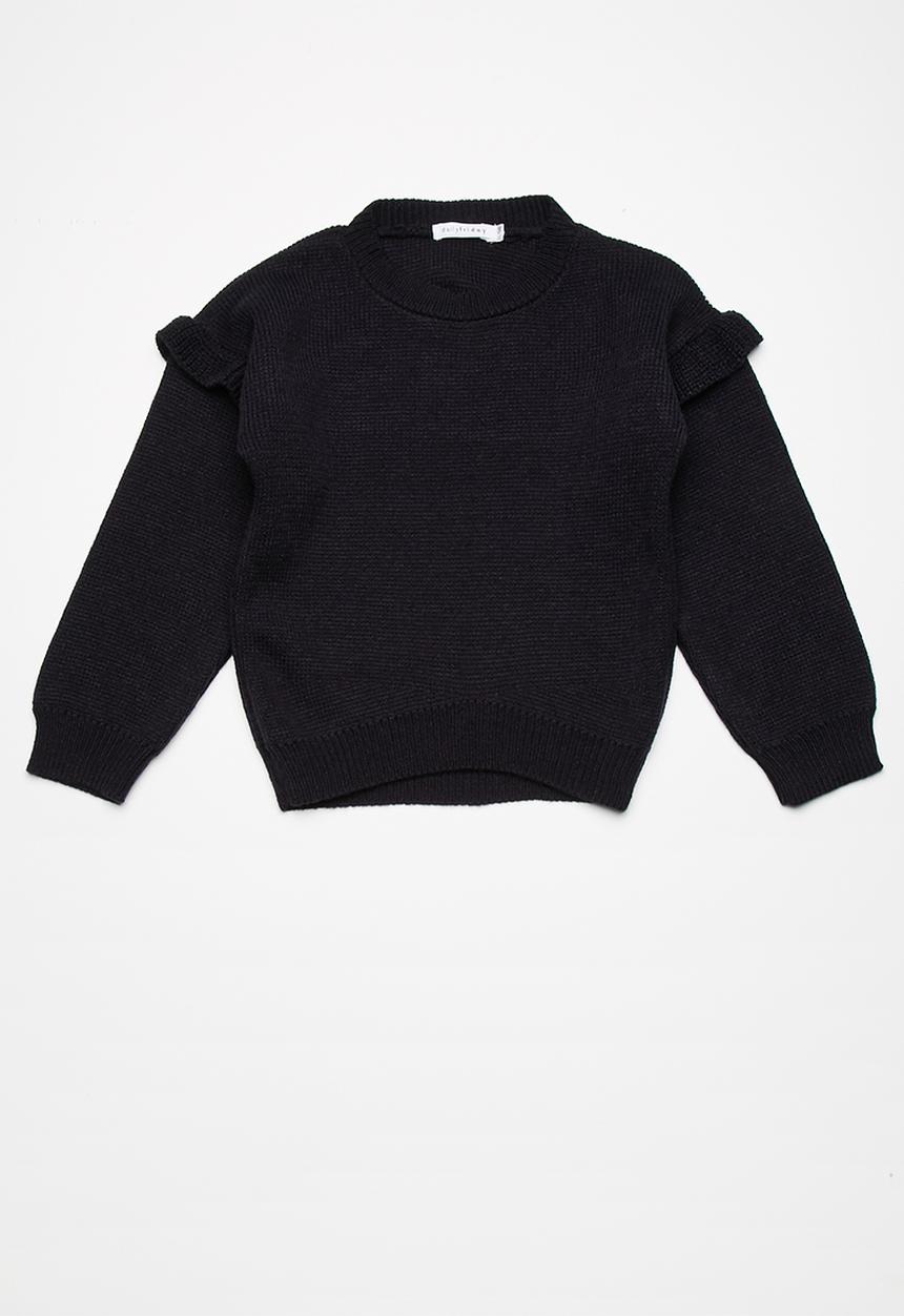 dailyfriday - Kids frill sleeve knit