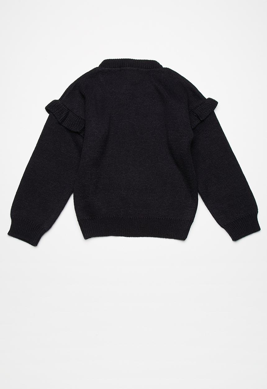 dailyfriday - Kids frill sleeve knit