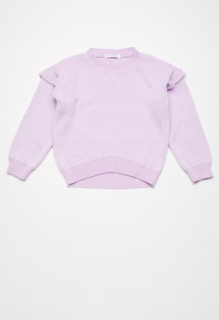 dailyfriday - Kids frill sleeve knit