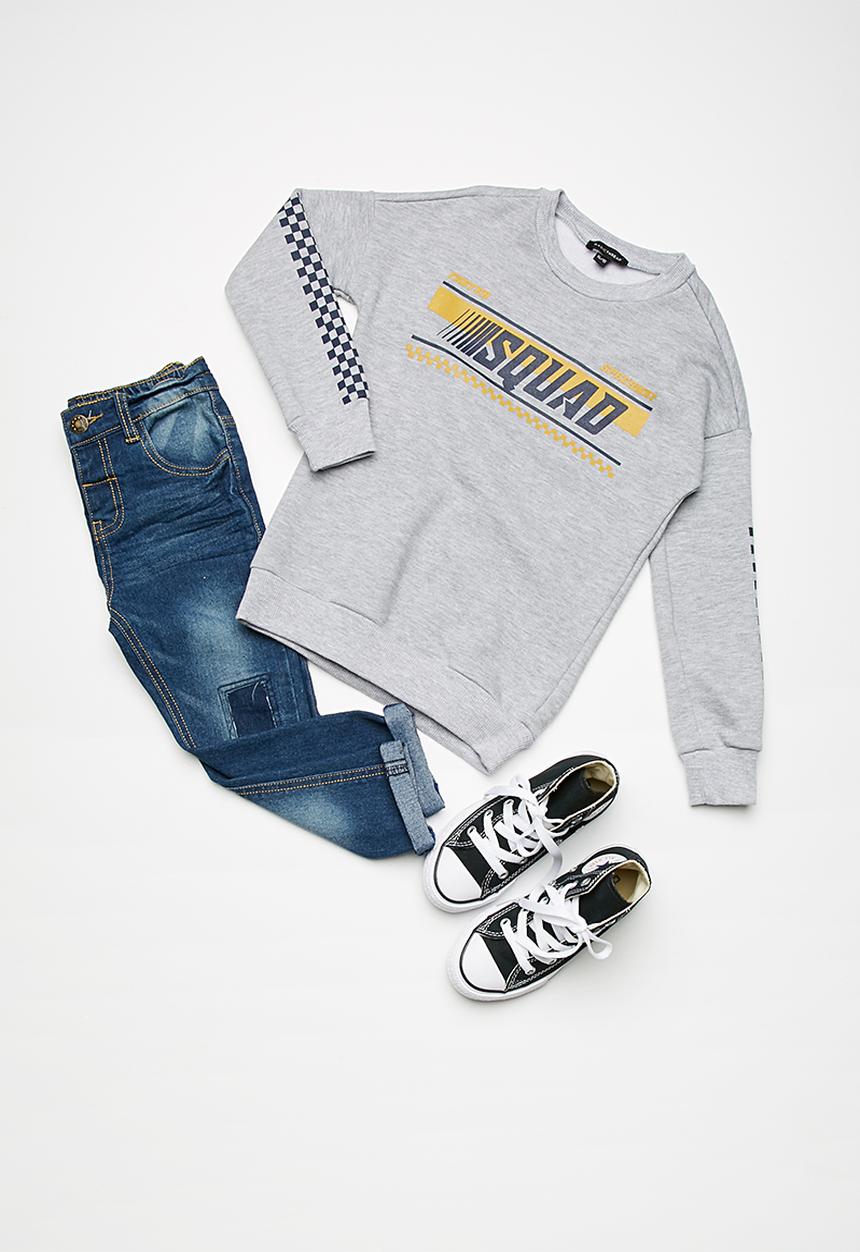 basicthread - Kids boys printed sweat