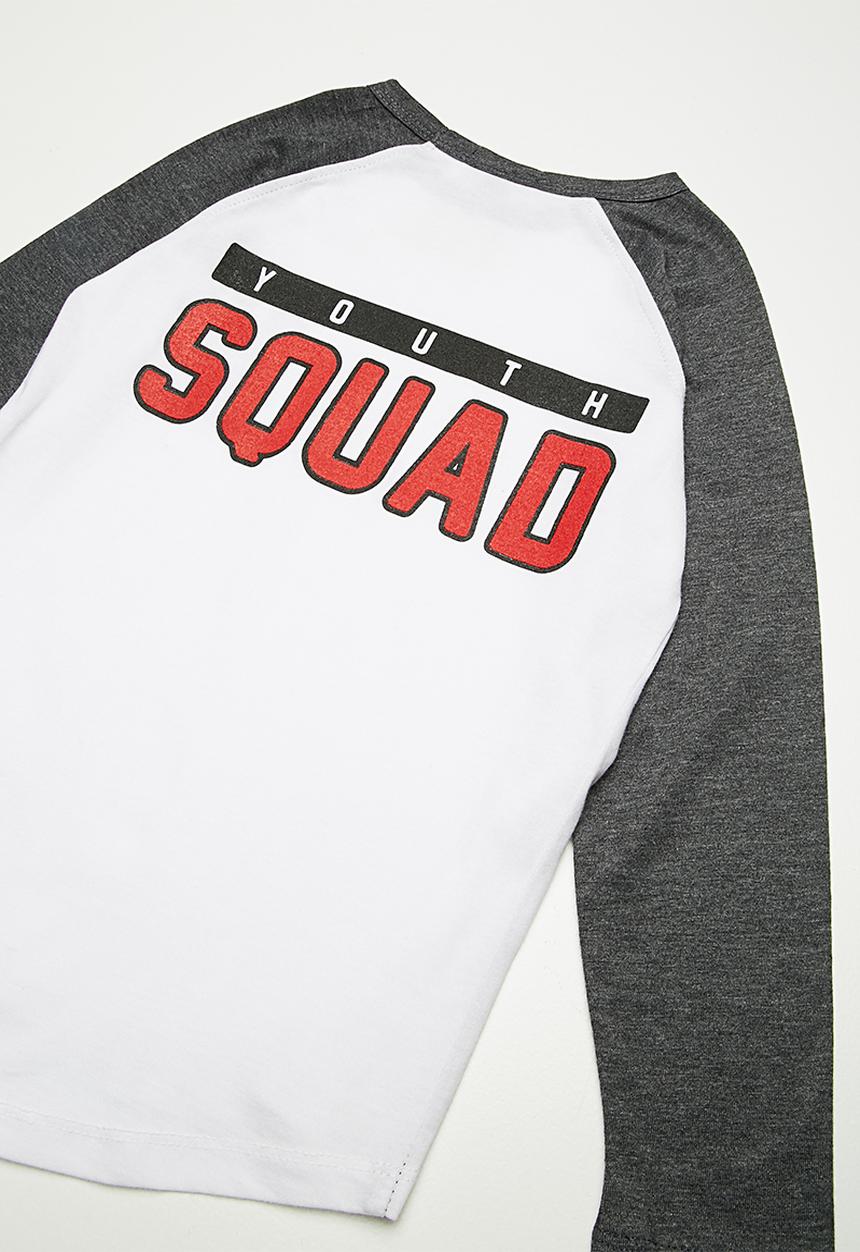 basicthread - Kids boys printed raglan tee