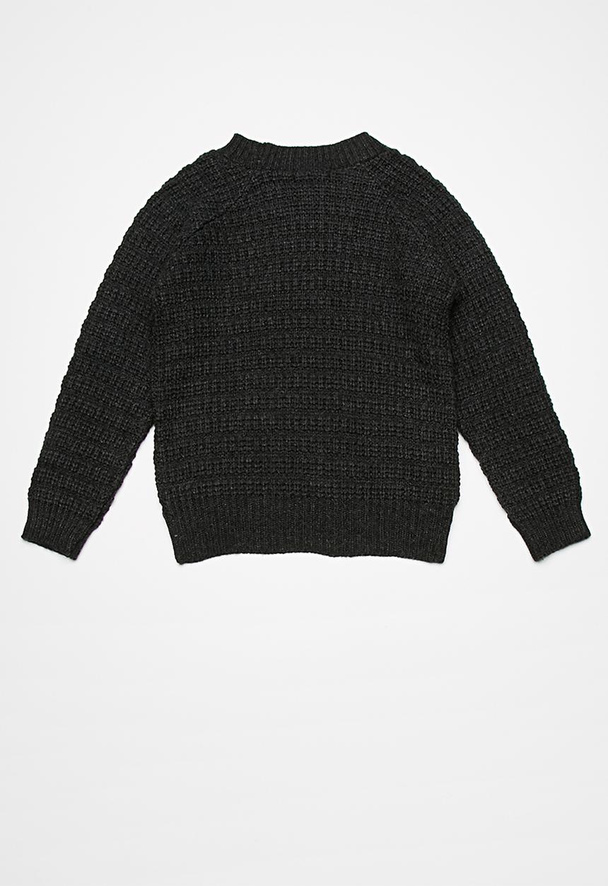 basicthread - Kids chunky raglan knit
