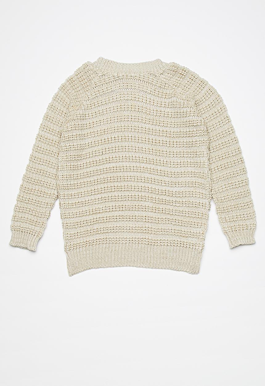 basicthread - Kids chunky raglan knit
