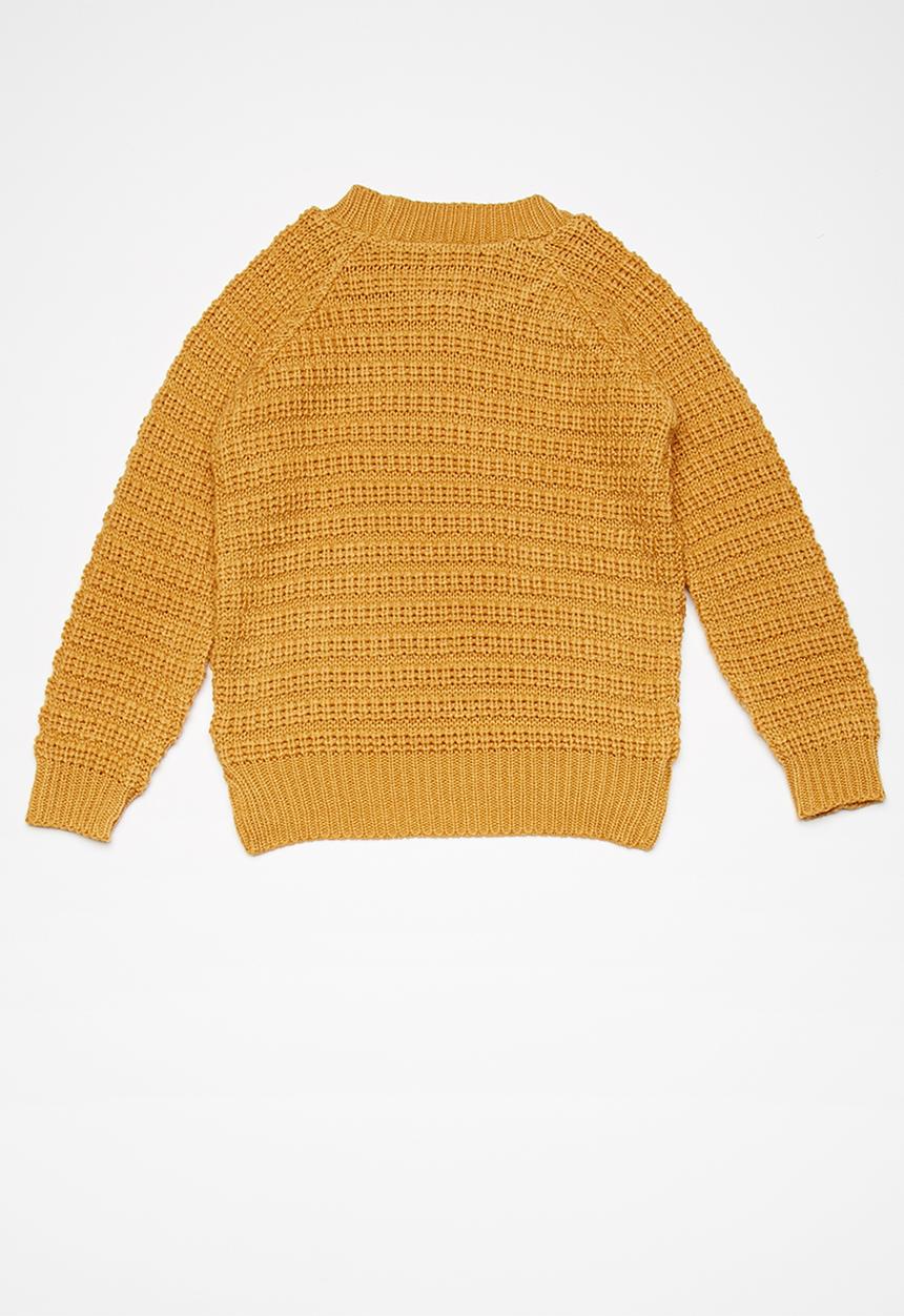 basicthread - Kids chunky raglan knit