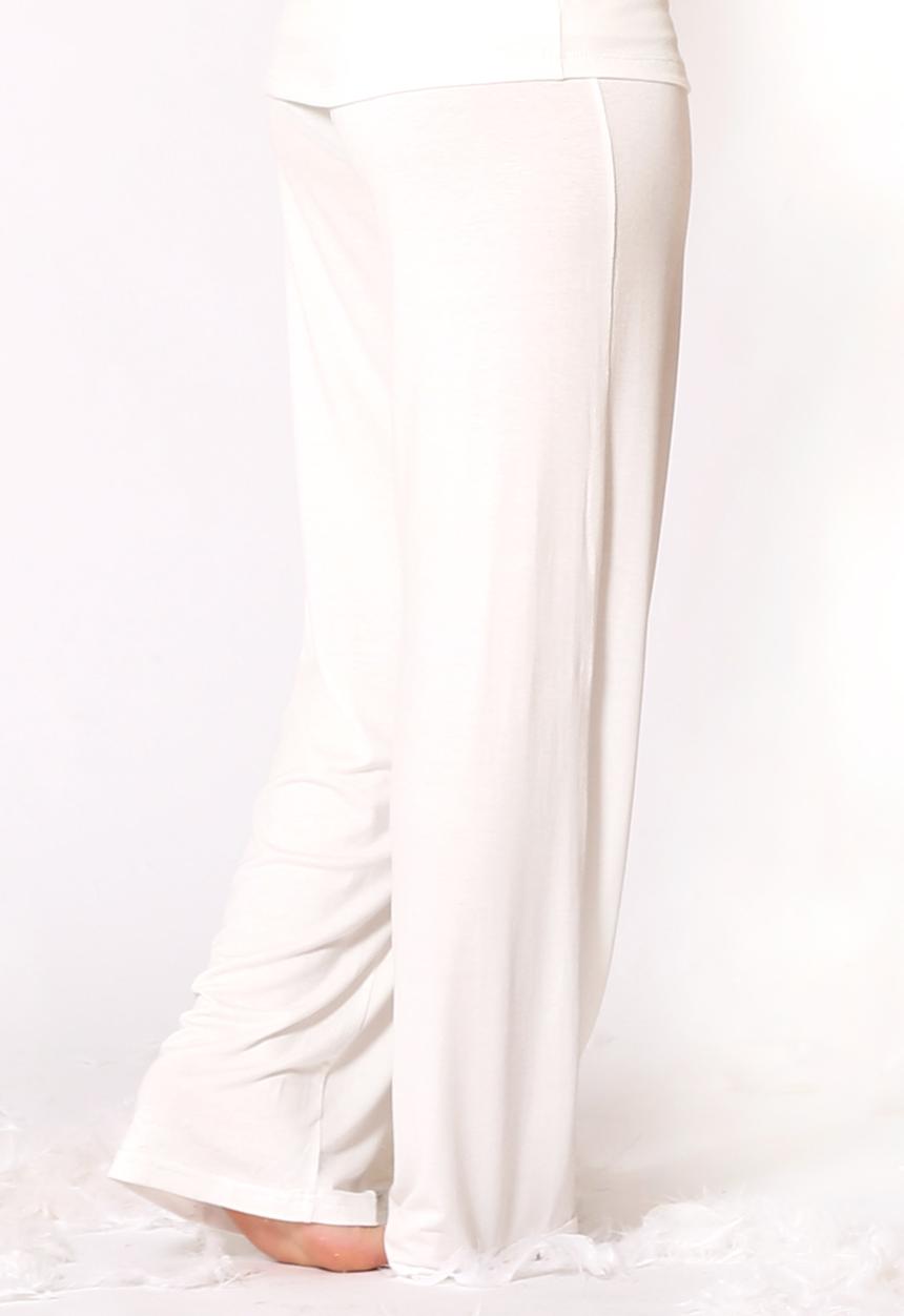 Anna-Louise Sleepwear - Slouch Pants – White