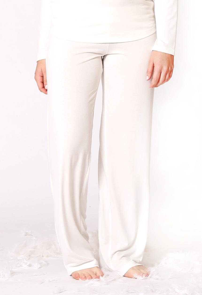 Anna-Louise Sleepwear - Slouch Pants – White