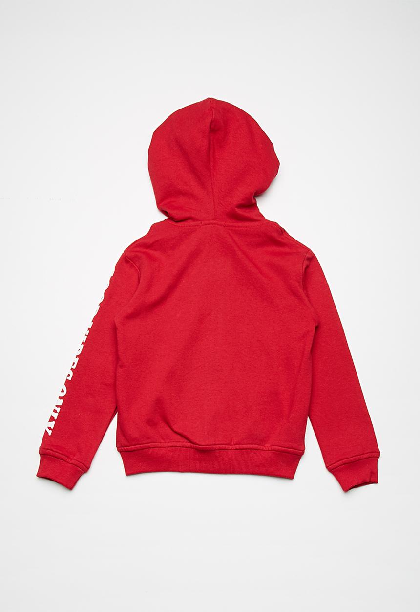 basicthread - Kids boys fleece zip through hoodie