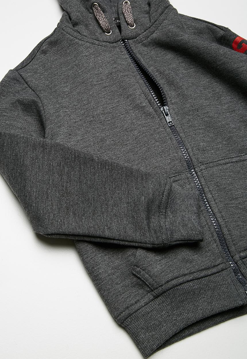 basicthread - Kids boys fleece zip through hoodie