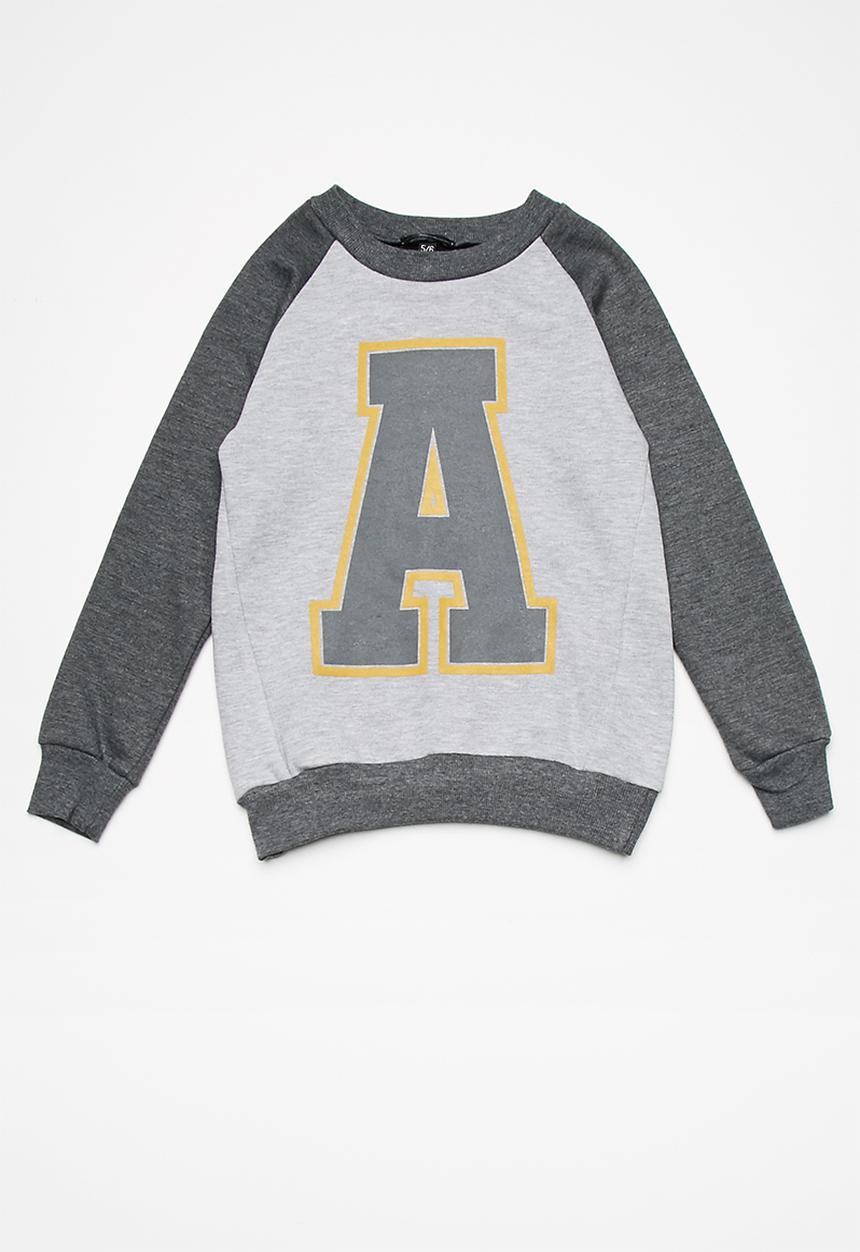 basicthread - Kids boys colour blocked printed sweat