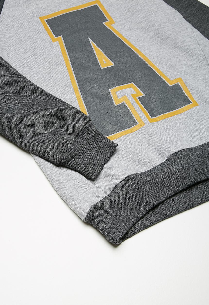 basicthread - Kids boys colour blocked printed sweat