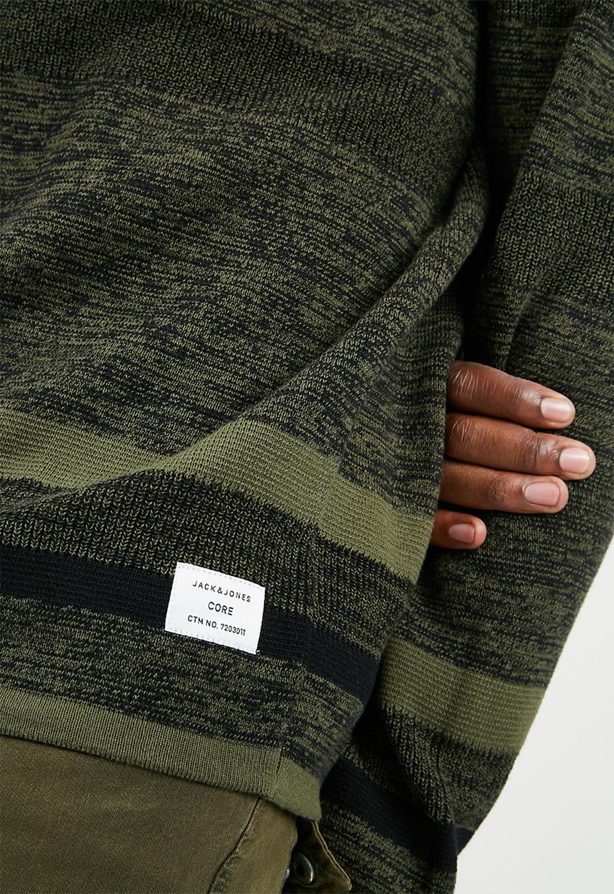 Jack & Jones - Broke crew neck knit