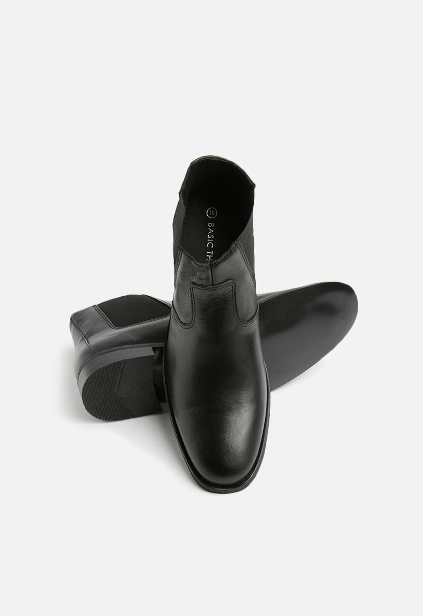 basicthread - Cameron leather chelsea boot 