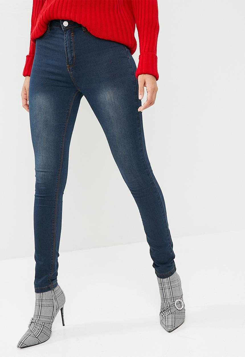 Missguided - Lawless high waisted super stretch skinny