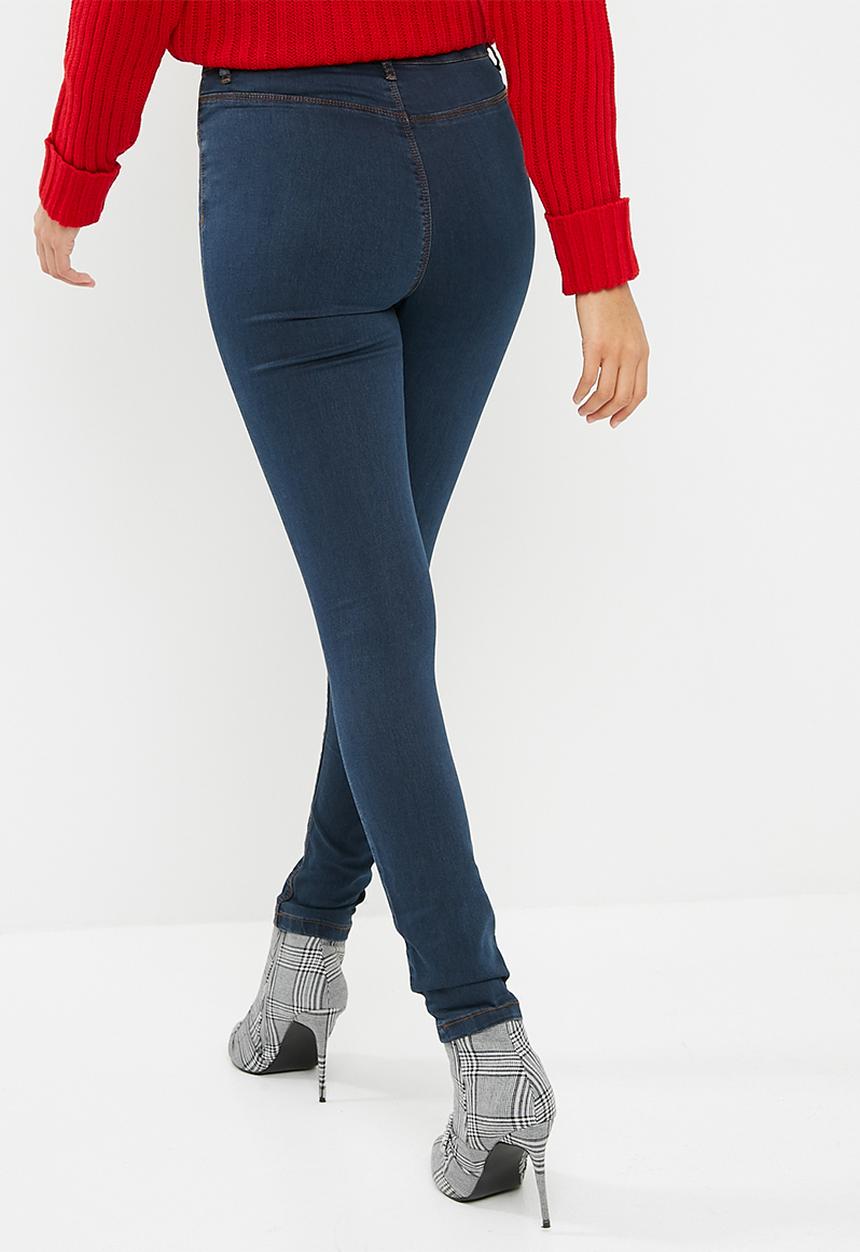 Missguided - Lawless high waisted super stretch skinny
