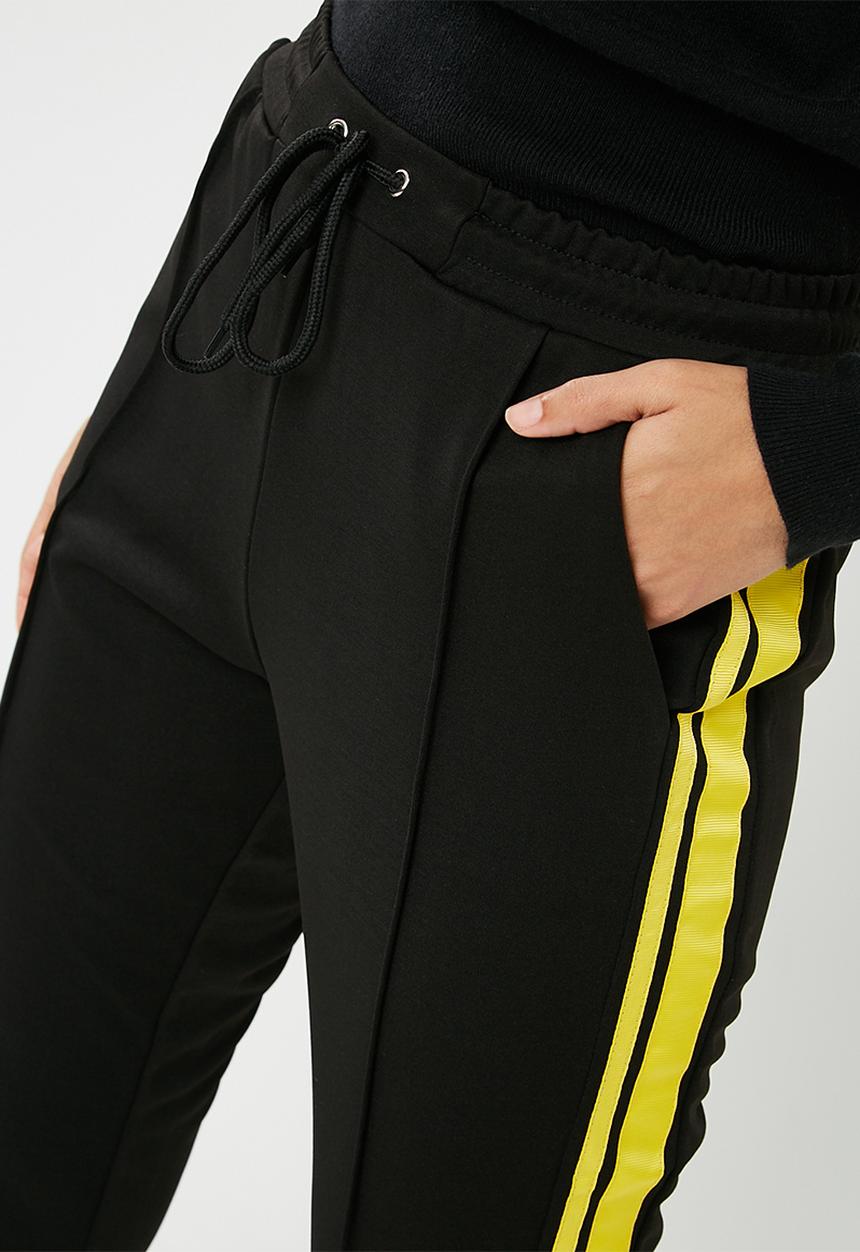 Missguided - Double side stripe jogger