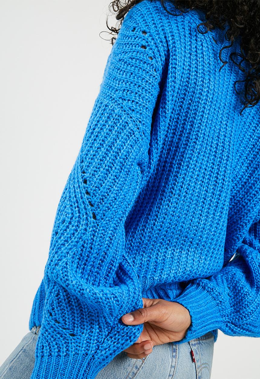 Pieces - Royce knit - blue