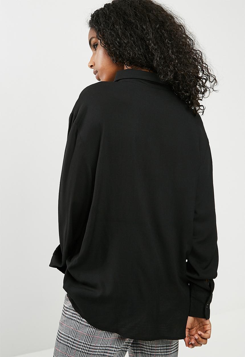 dailyfriday - Oversize shirt - black