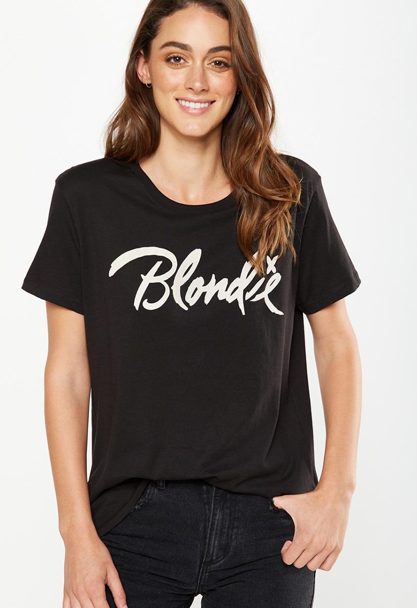 Cotton On - Tbar fox graphic T-shirt - black