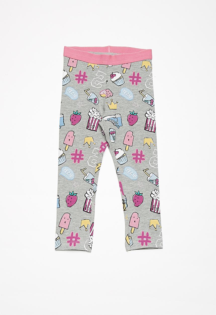 Name It - Berit leggings - grey melange