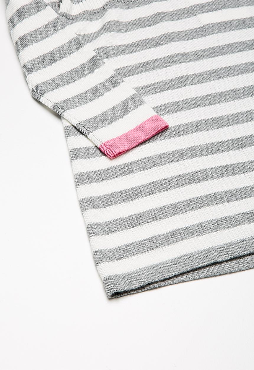 Name It - Kurdi knit dress - grey melange