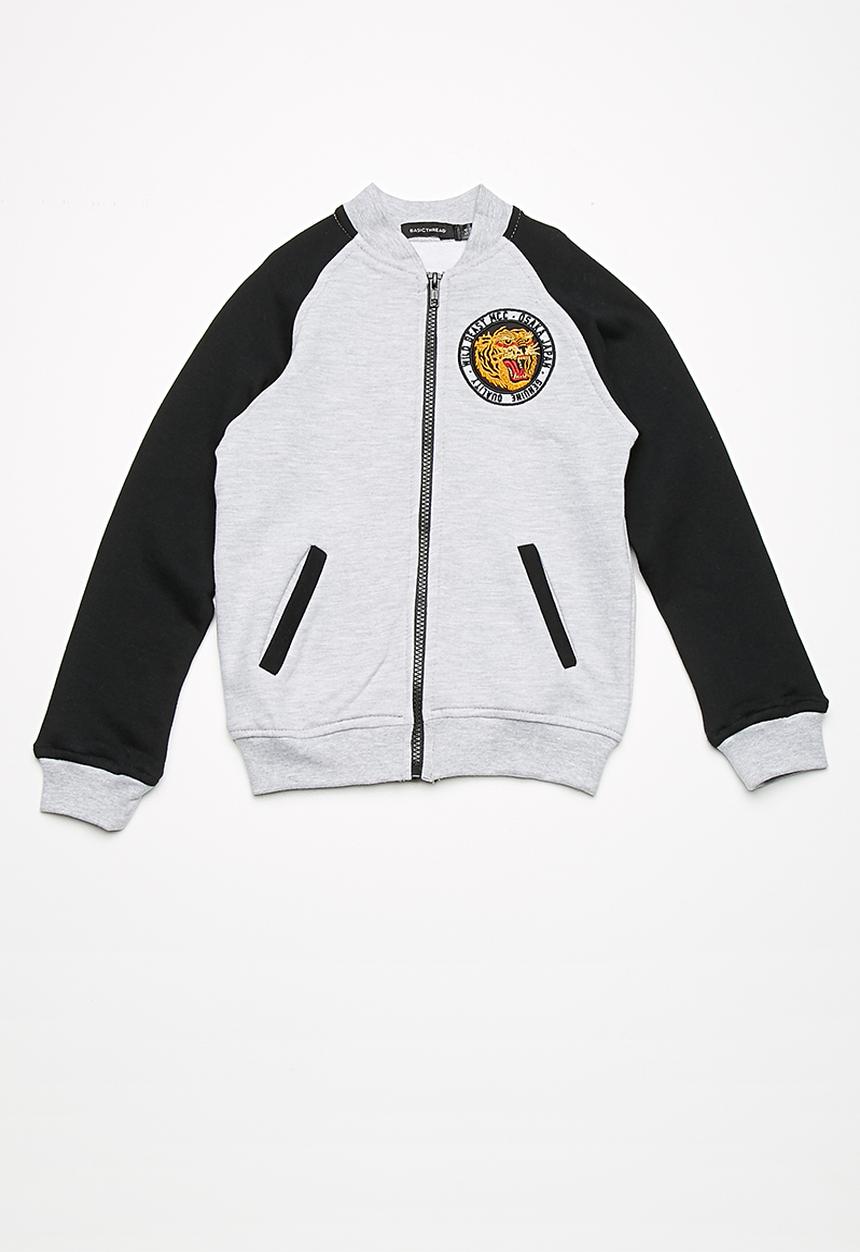 basicthread - Kids boys printed fleece bomber
