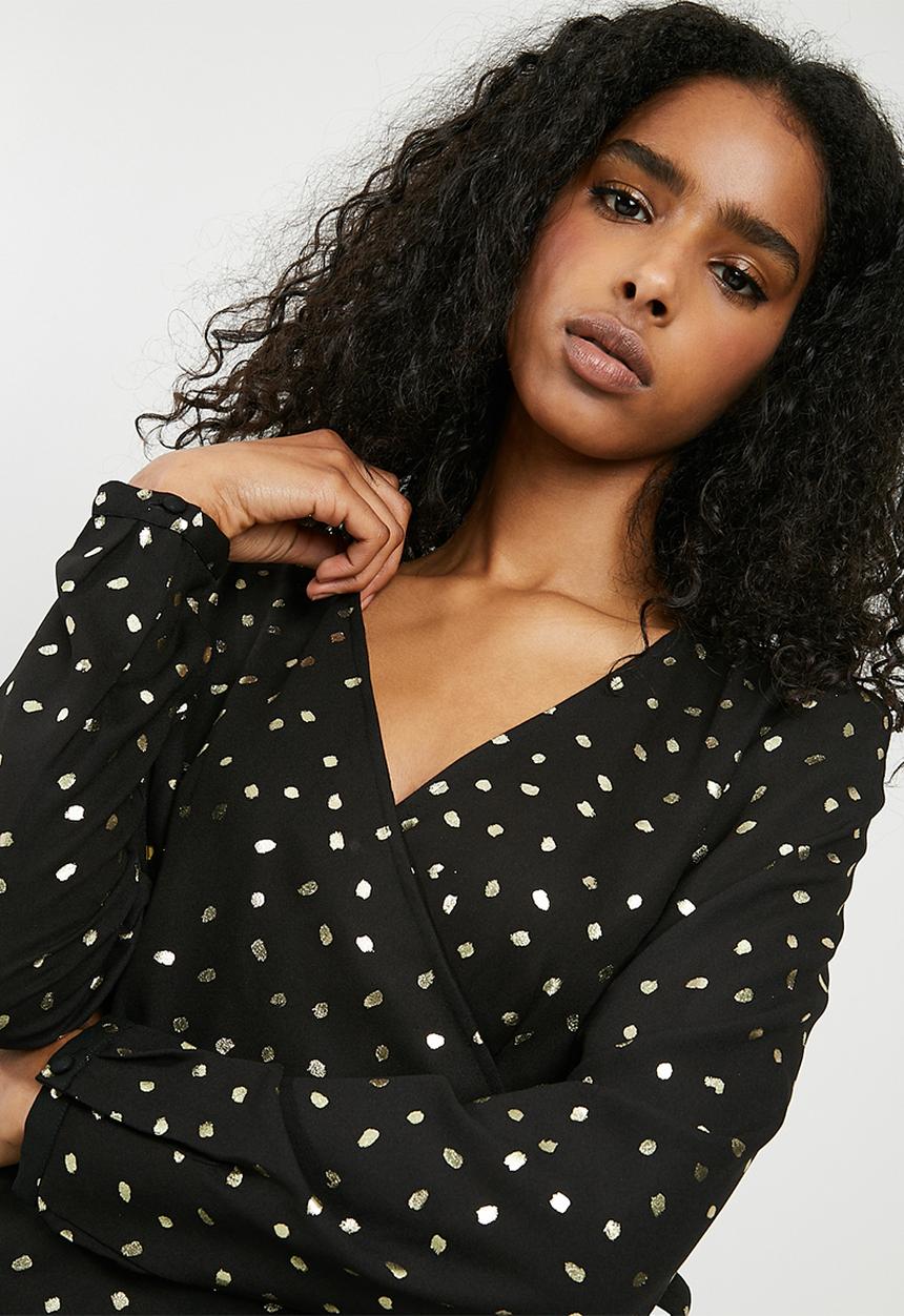 Vero Moda - Henna blouse - black