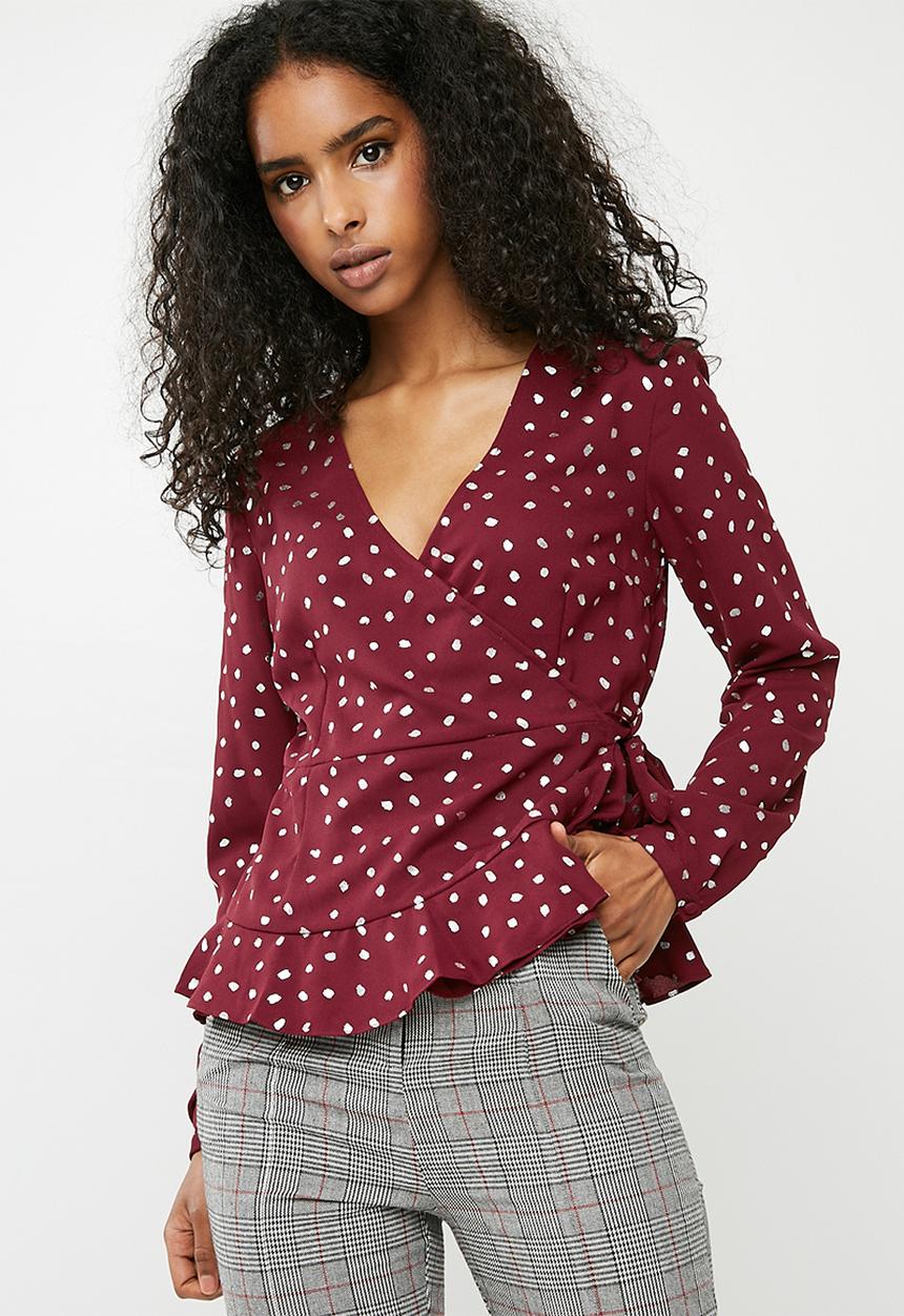 Vero Moda - Henna blouse - burgundy