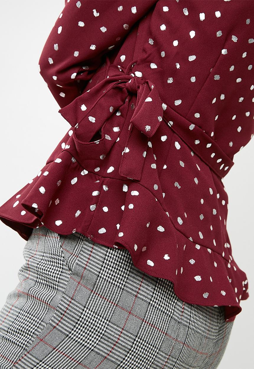 Vero Moda - Henna blouse - burgundy