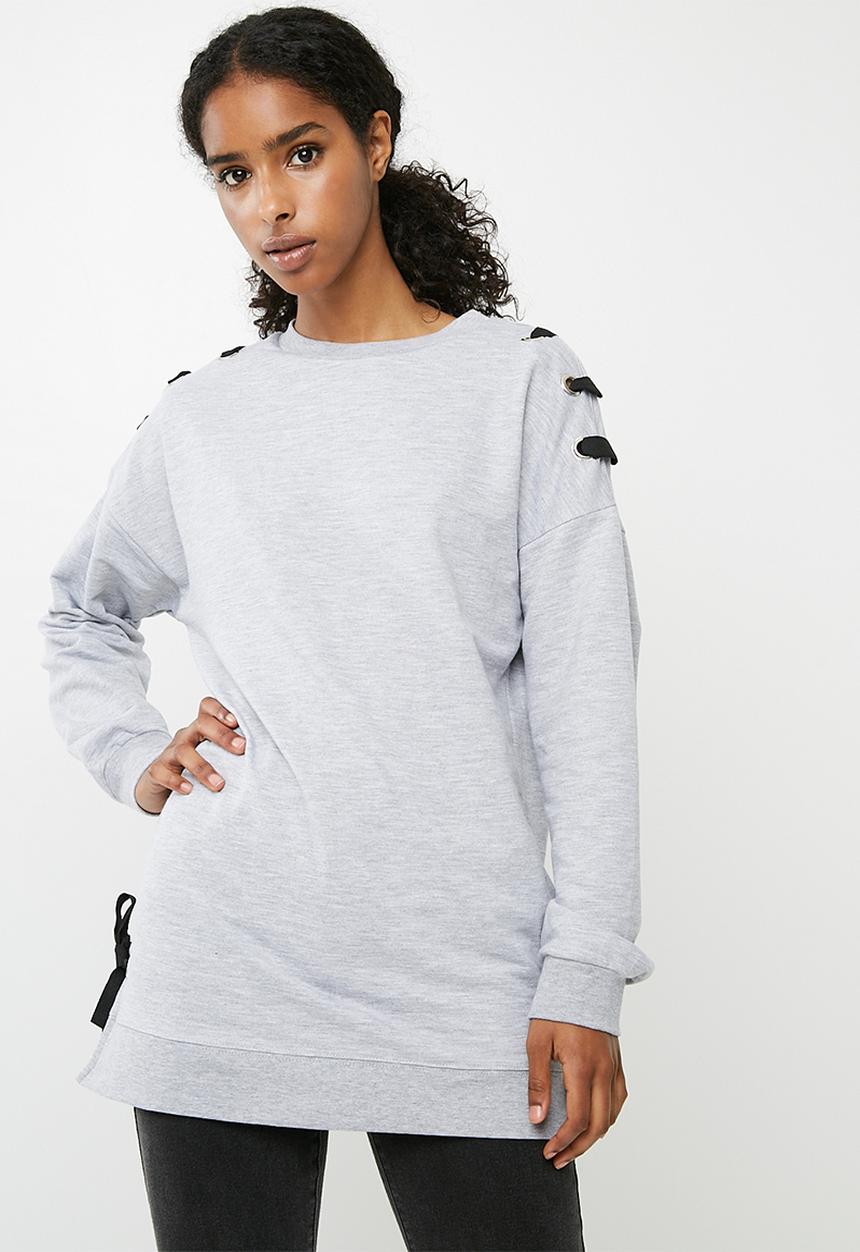 dailyfriday - Eyelet detail sweat