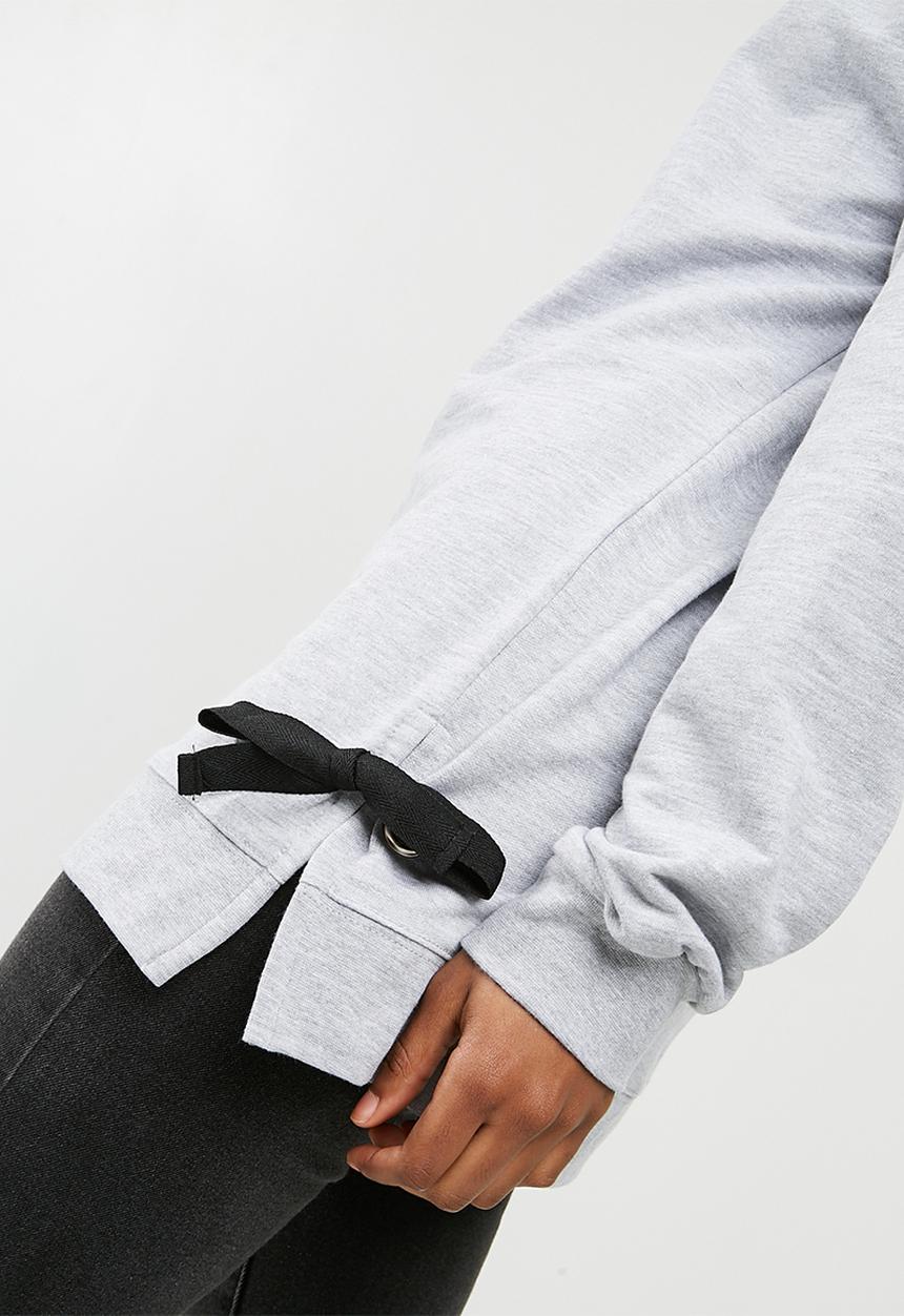 dailyfriday - Eyelet detail sweat